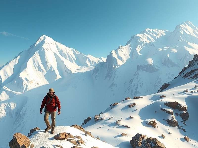 Snowfield Bheem level design showing Himalayan environment